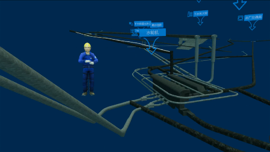 抽水蓄能電站虛擬仿真實驗 抽水蓄能電站虛擬仿真實驗